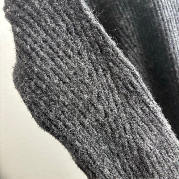 Caslon Women’s Long Line Duster Cardigan Sweater Sz L Cotton Wool Essential - Picture 5 of 15